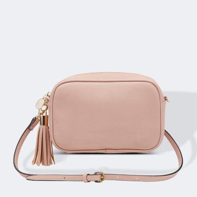 China New Fashion Pebble Leather Small Genuine Leather Ladies Bags Handbag Shoulder Cross - Body Bag Women for sale