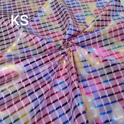 China High Quality TR Memory Suiting Polyester Foil Cross Grain Uniform Fabric for sale