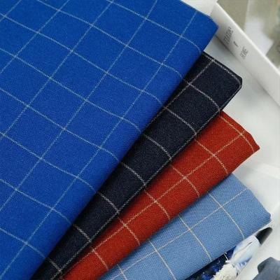 China Anti-Static TR Tailoring For Mens Suit Fabric Strips Hot Sale Double Faced Brushed Fabric for sale