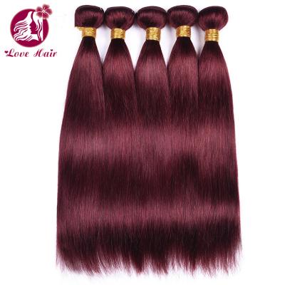 China Straight Hair Weave Bundles 99j Burgundy Straight Bundles Bundles Hair Vendors 12