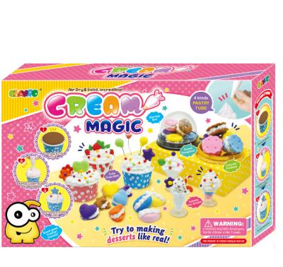 China EBAYRO 2021 New Products Handmade Kids Educational Toys Cake DIY Magic Cream Clay Set 715 for sale