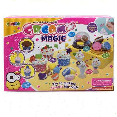 China EBAYRO Colored Ice Cream Making Mud Clay Kid Toy Dough Playset Sets With Mold Tools Kids DIY Squishy Moods Toy Kitchen Role Play Toys 715 for sale