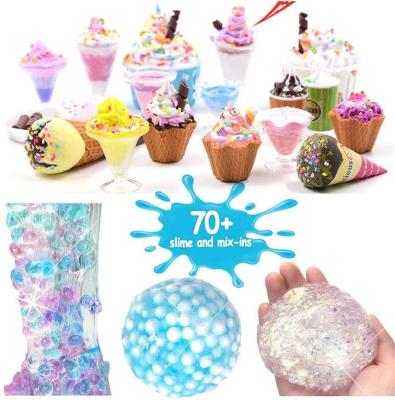 China Funny DIY Toy DIY Mud Kit For Girls Boys - Ultimate Glow In The Dark Glitter Mud Making Kit Arts Crafts for sale