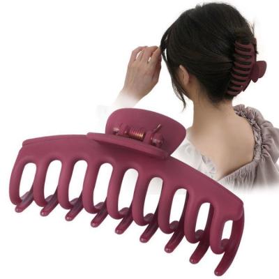 China European and American style fashionable wholesale cheap price plastic hair claw clip for women for sale