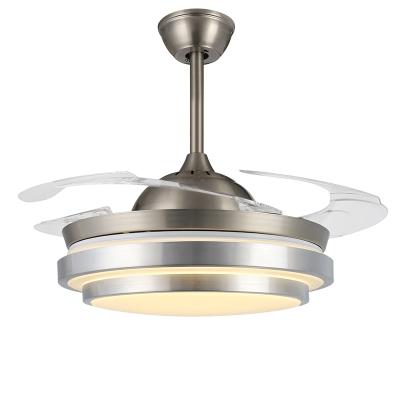 China Good Quality Hot Modern 3 Blades Modern LED Lamp Ceiling Fan Dropship 2021 Sale High Grade Remote Control Ceiling Fan Light for sale