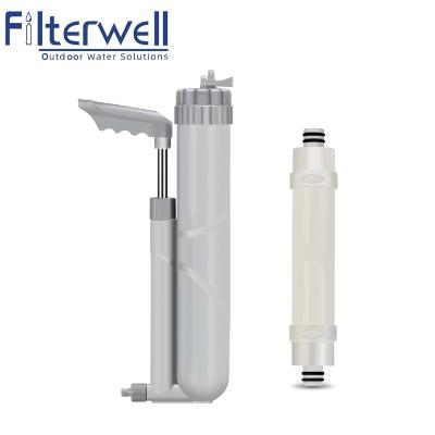 China Removes Minimum 99.9999% Filterwell UF Personal Travel Water Filter Water Purifier Outdoor Camping for sale