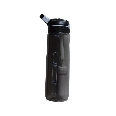 China Removes Minimum 99.9999% Sustainable Eco Friendly Drinks Water Bottle Tritan Kids With UF And Carbon Filter Hydration Flask for sale