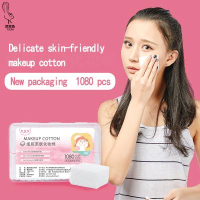 China Remove New Soft And Comfortable Disposable Cotton Remover Makeup Packaging 100% Cotton Nonwoven Fabric Pads for sale