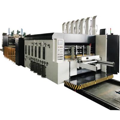 China Factory Supply Full Automatic High Definition Flexo Printer Slotter Die Cutter Machine Directly for sale