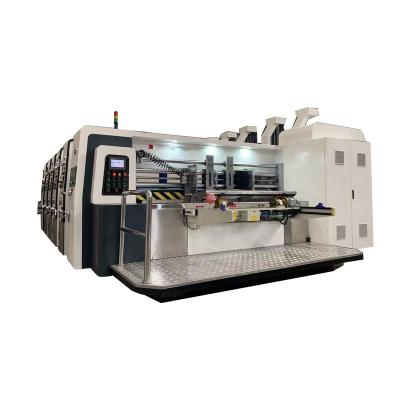 China Factory Competitive Price Fully Automatic Max Speed ​​1224 Flexo Four Edge Feeding Colors Printing Slotting Die Cutting Machine for sale