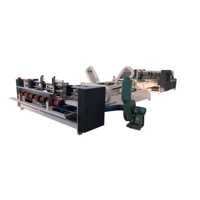 China Full Automatic Folding High Quality Food Cardboard Boxes Fold Gluing Machine For Sale for sale