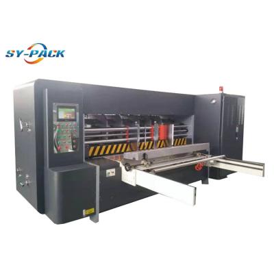 China Garment Shops Factory Price Automatic Leading Edge Feeding Rotary Die Cutting Machine for sale