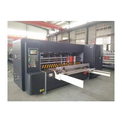 China Hot Selling Automatic Food Corrugated Board Ledge Feeding Rotary Slotter Machine for sale