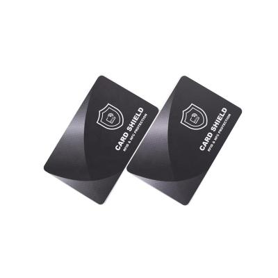 China Protect Credit Card Bank Card Protector RFID Scanner Security Personal Information Blocking Card for sale