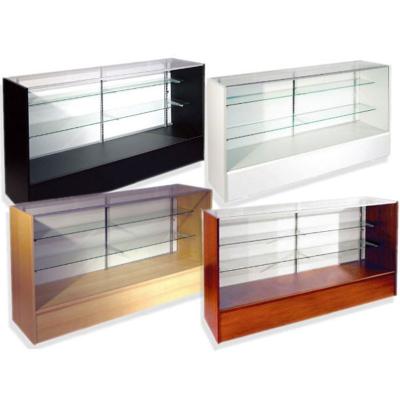 China Retail Store For Cafe Customized Retail Store Display Cabinet Case MDF Wood Store Shopping Mall Showroom Glass Display Counter Showcase Showcase for sale