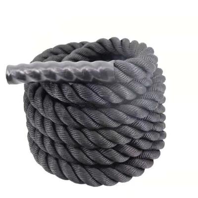 China Durable 2021 Hot Sale 38mm 50mm Gym Battle Rope Training Cross Fit Heavy Gym Exercise for sale