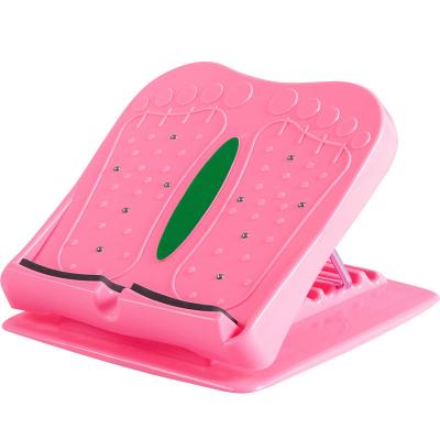 China Durable Multifunction Adjustable Exercise Slope Board Magnetic Therapy Foot Massage Plastic Oblique Board for sale