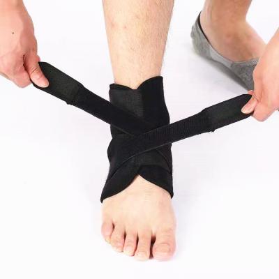 China Adjustable Elasticity OEM Ankle Pad Breathable Elastic Braces For Adults Ankle Support for sale