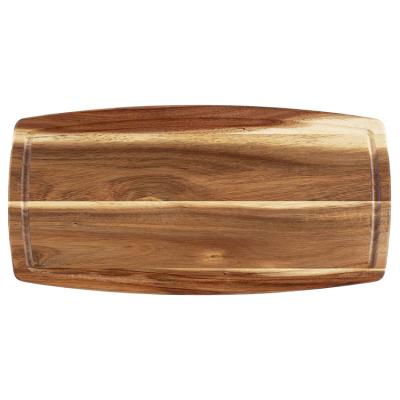 China Sustainable Acacia Wood Cutting Boards Serving Boards Wood Cutting Board with Juice Groove for sale