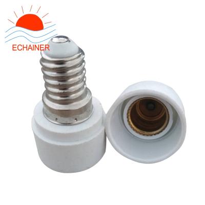 China Modern hot sale E14 screw to E14 led blub socket e14 lamp holder for sale