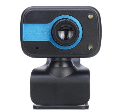 China Cheap 480P Webcam With Microphone USB PC Camera Conference Video Calls Computer Camera Flexible Rotating Clip Cm006 for sale