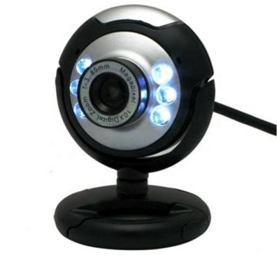 China Computer Meeting Laptop PC Web Camera Wifi Home Hd 1080p Webcam Usb Webcam 6 LED With MIC For USB Camera For PC Laptop for sale