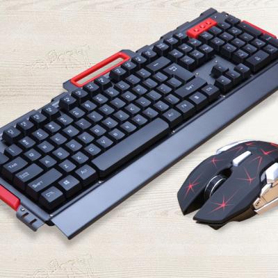 China Wholesale General Gamer OEM USB Computer Desktop Gaming Keyboard and Mouse Cable Combos for sale