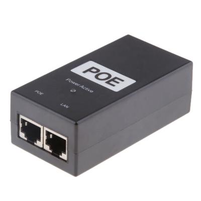 China 48V 0.5A PoE Injector Splitter Power Supply, 24W POE Power Wireless POE4805 Adapter for sale