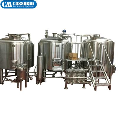 China Hotels 15BBL micro brewery equipment vat-material lauter ton brewery made in china for sale for sale