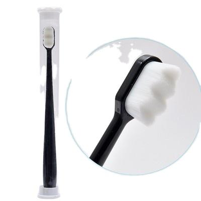 China Amazon Hot Selling Disposable Hotel Soft Toothbrush 15000 Extra Furs Travel Mini Drinking Toothbrush Toothbrushes With Cylinder Holder for sale