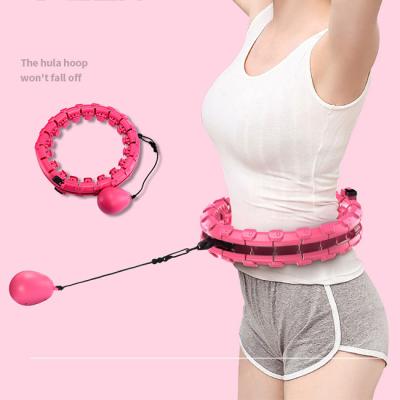 China Home Outdoor Fitness Slim Home Outdoor Fitness Weighted Adjustable Waist Circle Exerciser Waist Trainer Massage Adjustable Function Smart Weighted Adjastable Circle for sale