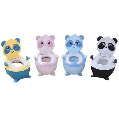 China Panda Design Kids Potty Hygienic Animal Camping Trainer Chair Mobile Toilet Baby Potty Training Seat Eco-friendlyTravel for sale