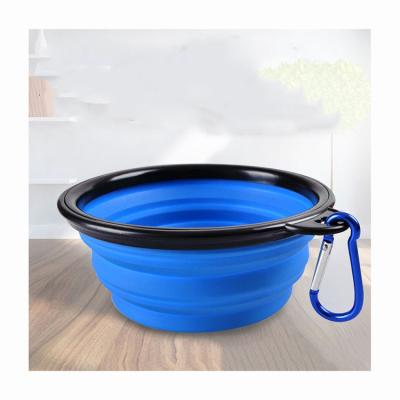 China 2021 No Slip Silicone Pet Bowl Viable Pet Bowls For Cats And Dogs Pet Food Bowl for sale