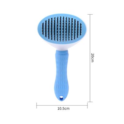 China Hot Sale RTS Pet Grooming Cleaning Brush Self Magic Pet Stocked Hair Removal Cleaning Brush for sale