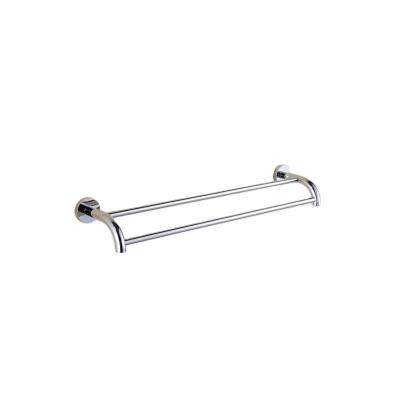 China With Hook Hotel Wall Mounted Towel Rack Bathroom Accessories Double Towel Rack Chrome Outdoor Towel Rack for sale