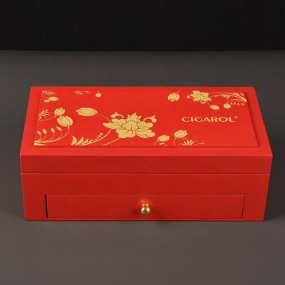 China Storage Factory Wholesale Custom Luxury Drawer Box Wood Box Wooden Perfume Box Gift MAN for sale