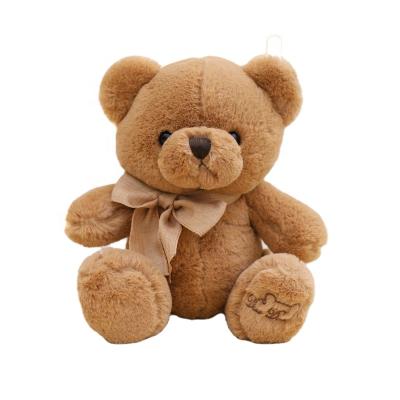 China Wholesale decoration factory teddy bear teddy bear child plush toy/gift little bear super soft lovely bow plush for sale