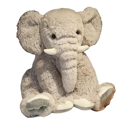 China Baby Accompany/Wholesale Gift/Decoration/Play Lovely Baby Elephants Plush Toys Stuffed Animal Dolls Cute Calming Elephant Dolls For Kids Gifts for sale