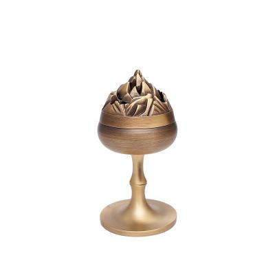 China Wholesale Customized Antique Therapeutic Indoor Pure Copper Furnace Aromatherapy Furnace Decoration Censers for sale