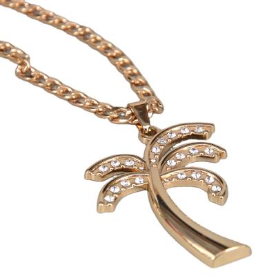 China Casual / Sporty Rhinestone Tree Of Life 14K Gold Chain Necklace Jewelry For Women for sale