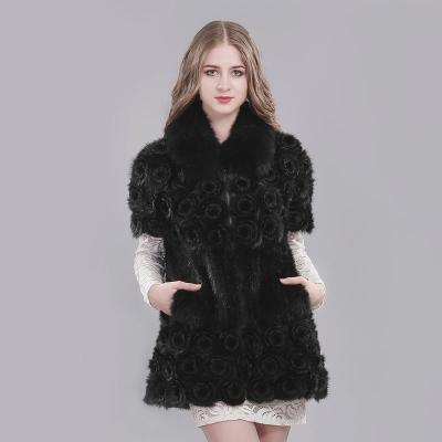 China Keep Warm Winter Warm Clothes Selling Natural Mink Fur Coat For Women for sale