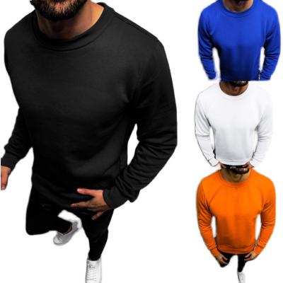 China Anti-wrinkle 2022 New Spring Men's Wear Lower Neck Solid Color Round Sweater Hoodies In Stock for sale