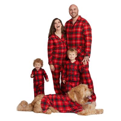 China Mens Womens Plus Size Christmas Family Suit Kids Pajamas 5pc Christmas Thermal Nightwear Sleepwear for sale