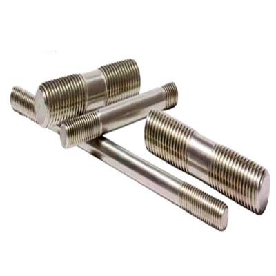 China High Strength Stainless Steel ASTM A193 b7 Double End Stud Bolt Nuts Double Studded Adapter for sale