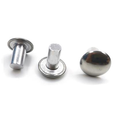 China Stainless Steel Source Makers Spot Around Stainless Steel Main Package Aluminum Rivet For Cookware for sale