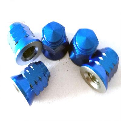 China Heavy industry high quality nylon din1587 hexagon domed cap nuts chrome domed cap hex nuts for sale