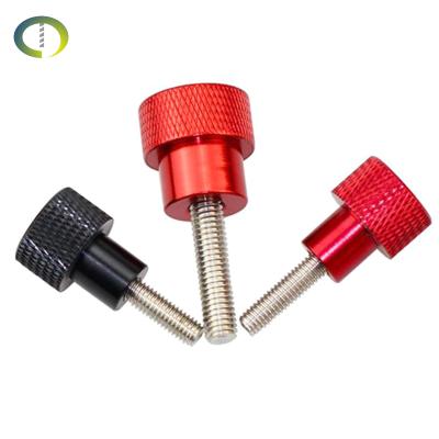 China M3M4M5M6M8M10 Alloy M3M4M5M6M8M10 Flat Hand Screw GB834 High Aluminum Head Thumb Screw Stepped Handle Screw for sale