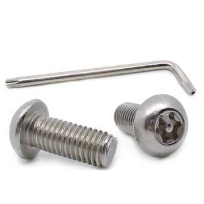 China Pan China Wood Screw Security Stainless Steel M7 Head Torx Torx Screws With Pin Screws for sale