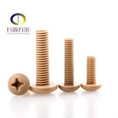 China Wholesale M10 M2 M3 M7 Countersunk Head Cross Screw Plastic Nylon Screws From Pan China Suppliers for sale