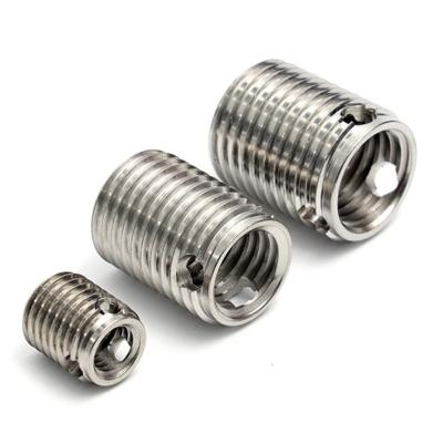 China High Quality 307 Stainless Steel Furniture Self Tapping Three Hole Stainless Steel Cutout Threaded Insert For Aluminum for sale